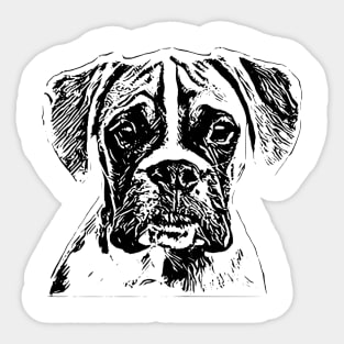 Boxer Sticker